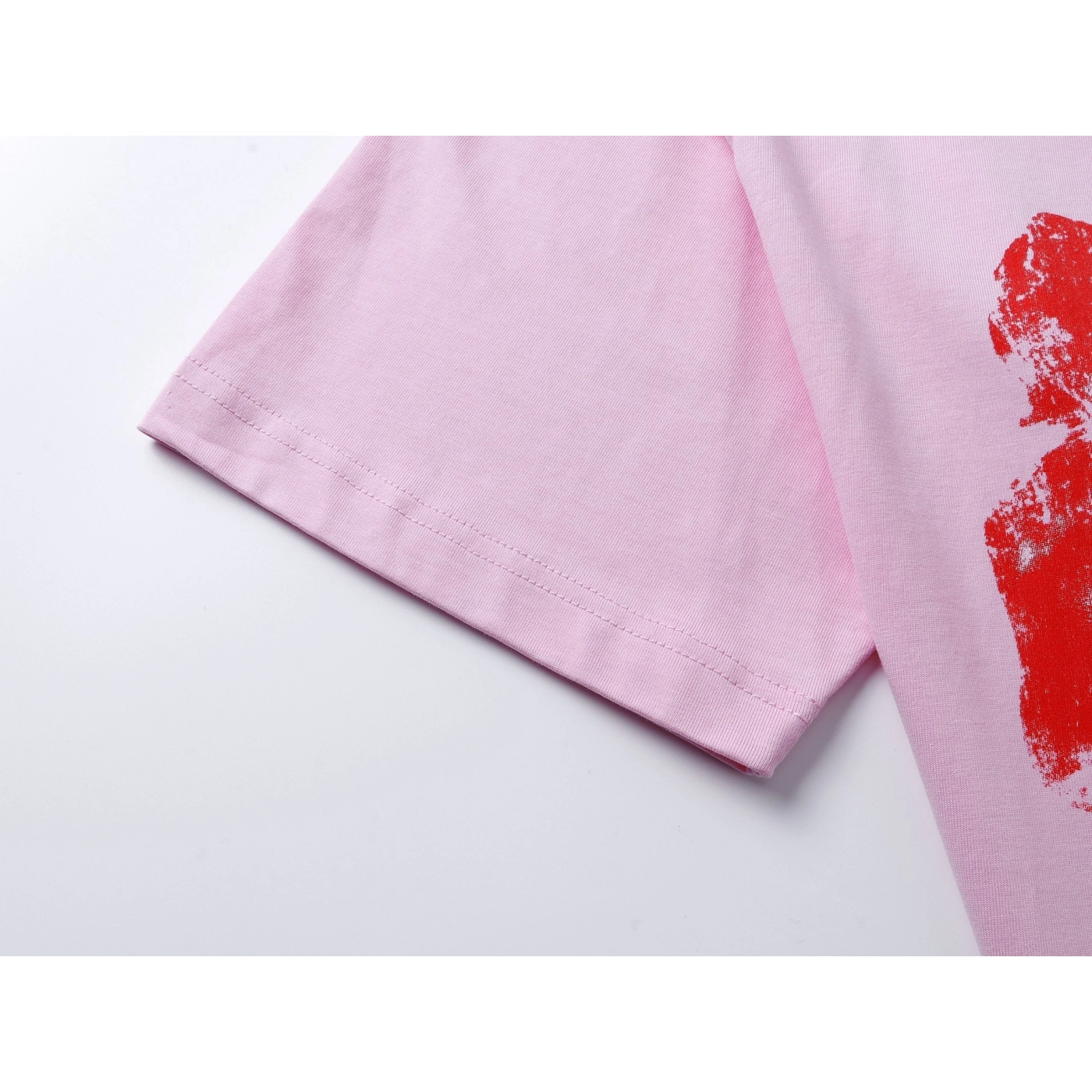 Balenciaga Bow Print T-shirt Black/Pink