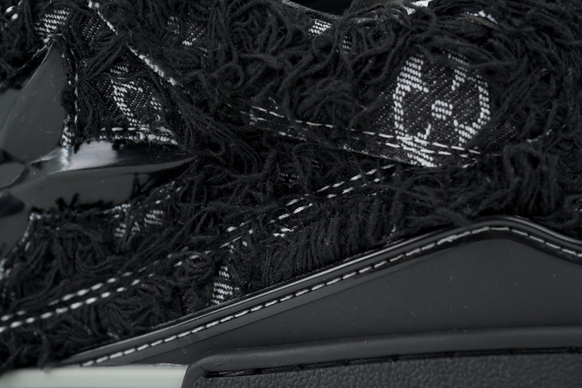 Louis Vuitton LV Skate Sneaker Plum Blossom Drill in Black
