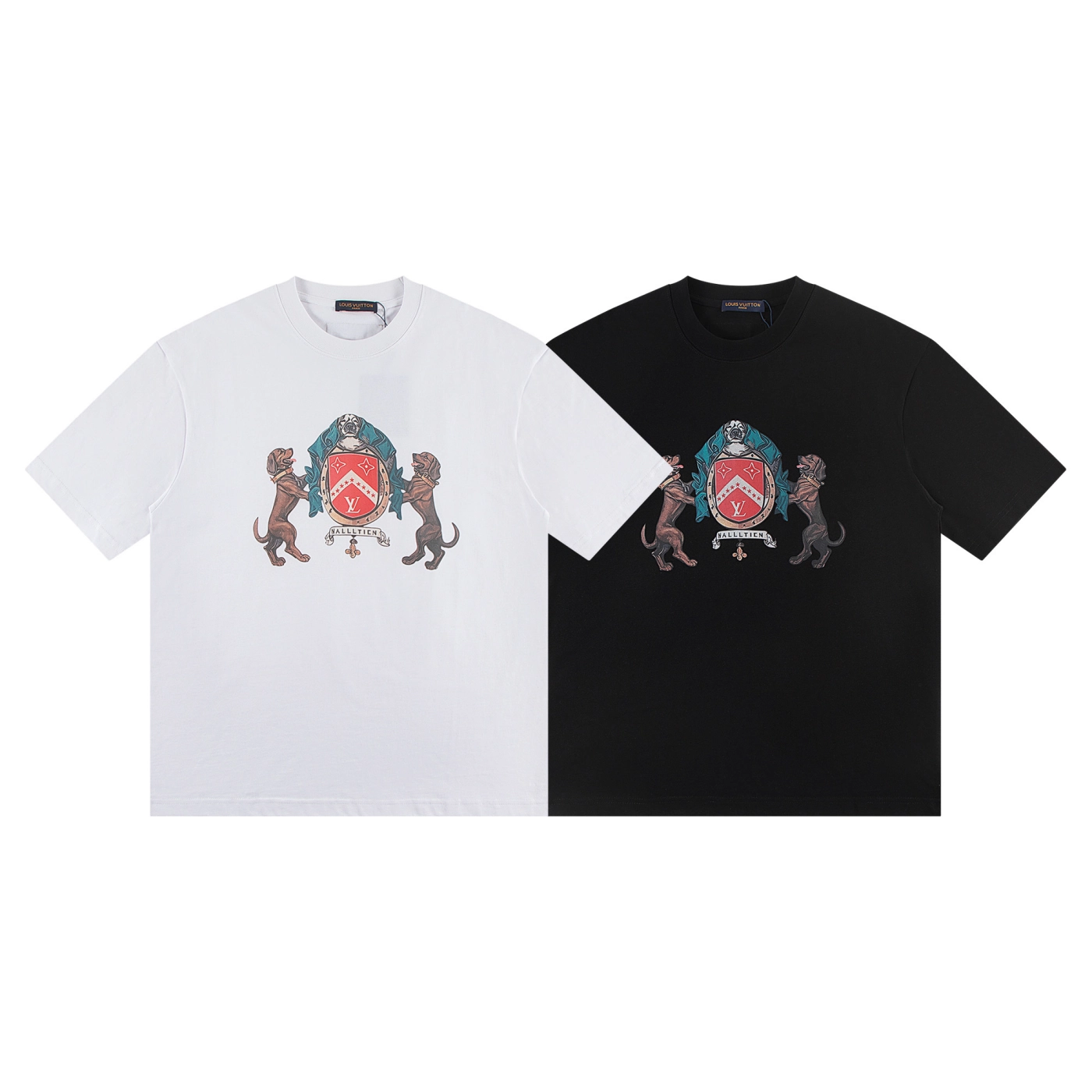 Louis Vuitton Embellished Cotton T-Shirt