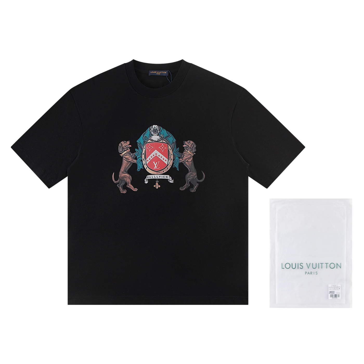 Louis Vuitton Embellished Cotton T-Shirt