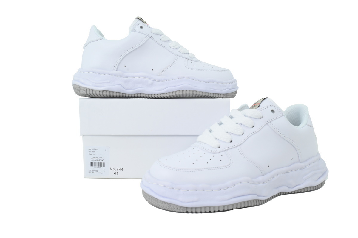 MIHARA YASUHIRO White And White Gray Low NO.744
