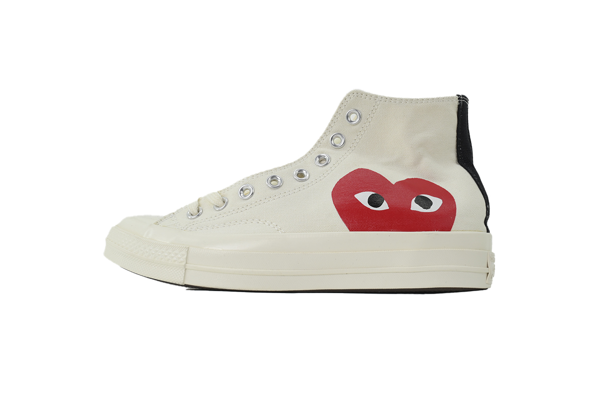 Comme des Garçons Play x Converse Chuck 70 High Milk 150205C