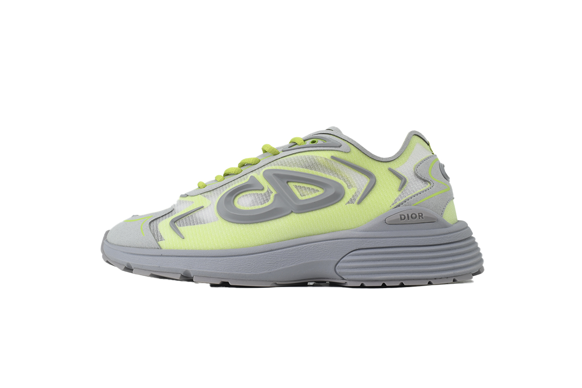 Dior B30 Countdown Tech Sneaker Yellow