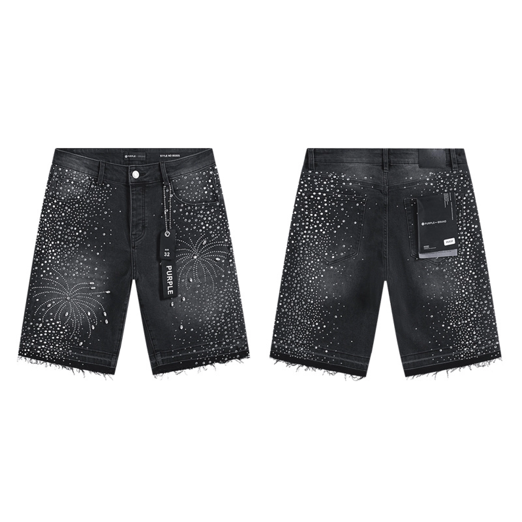 Purple Brand Jeans Denim Shorts PU532
