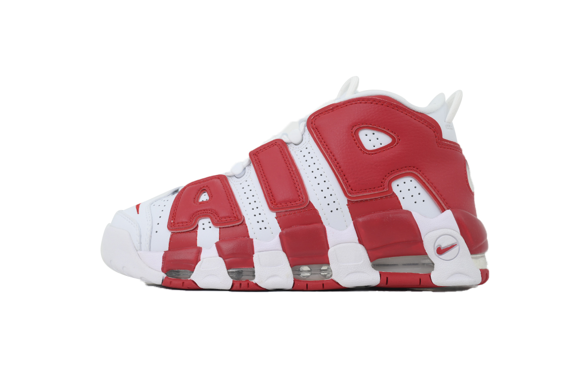 Nike Air More Uptempo White Red 414962-100