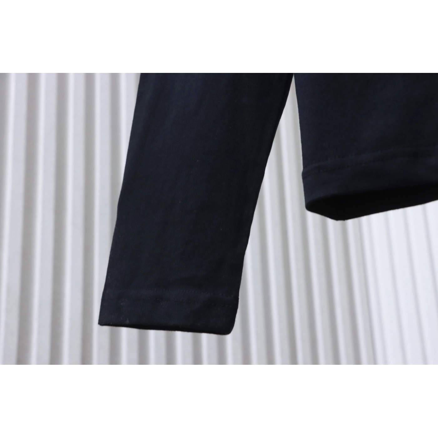 Acne Studios Circular Logo Long-Sleeve Top Black