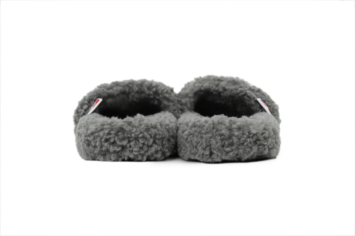 NBA x Balenciaga Furry Slides Ash