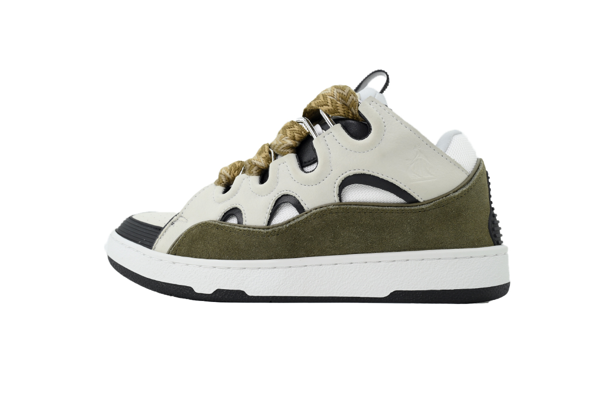 LANVIN Military Green White