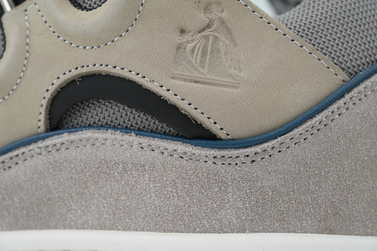 Lanvin Curb Sneakers Blue Gray