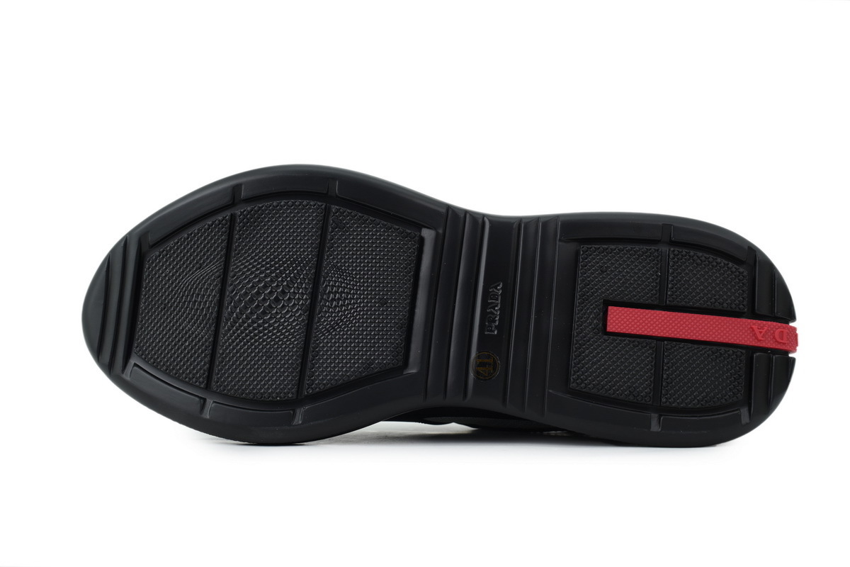 Prada America's Cup Sneakers Rubber Carbon Black