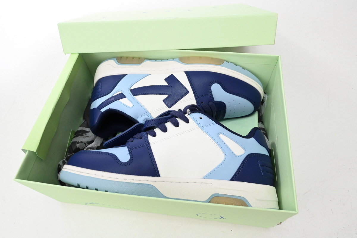 OFF-WHITE Out Of Double Blue White OMIA18 9S21LEA00 14045