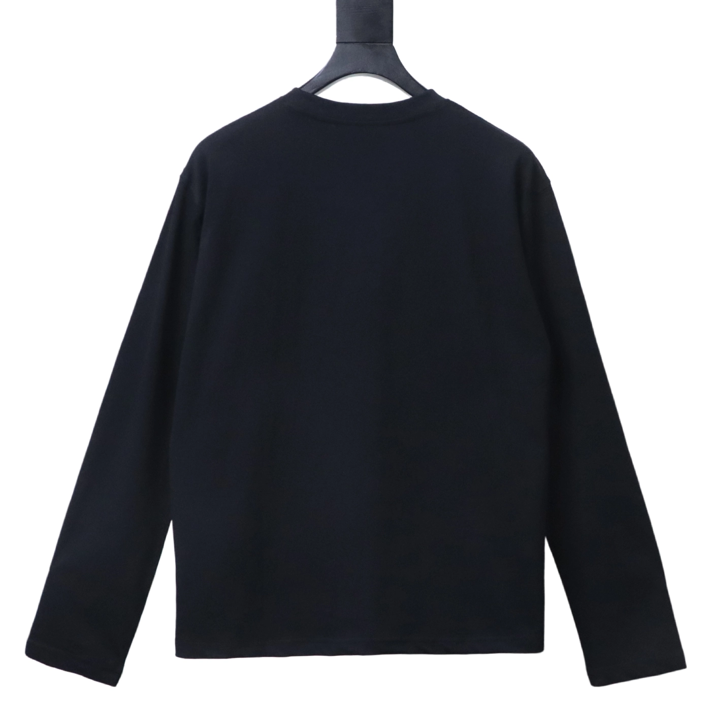 Acne Studios Circular Logo Long-Sleeve Top Black