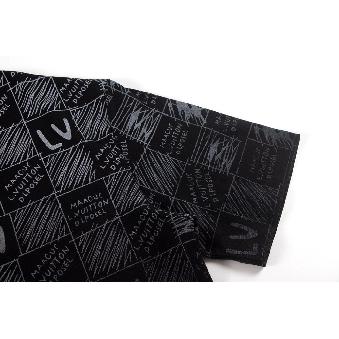 Louis Vuitton T-shirt W2644 Black/White