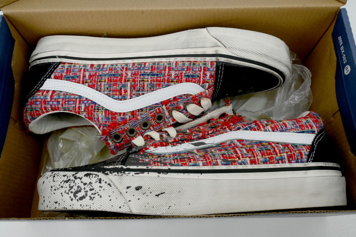 Vans Old Skool Premium Charms Red Black VN000D9VBOS
