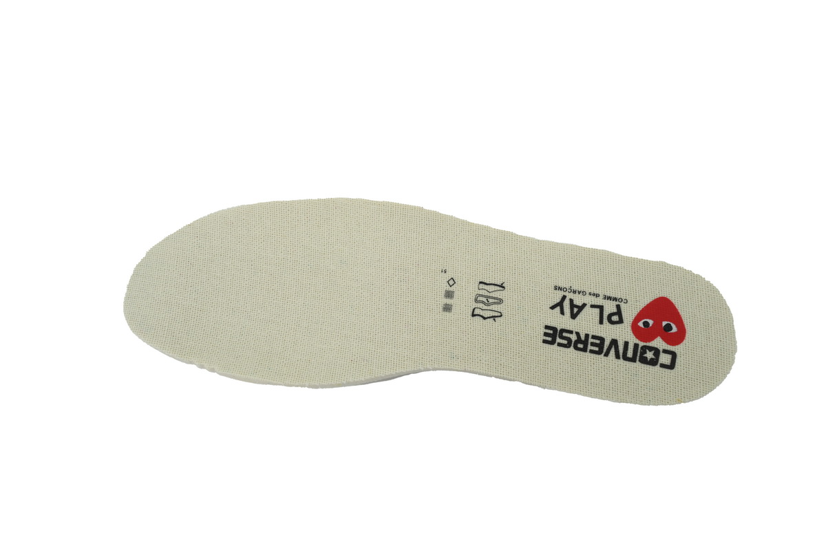 Comme des Garçons Play x Converse Chuck 70 High Milk 150205C