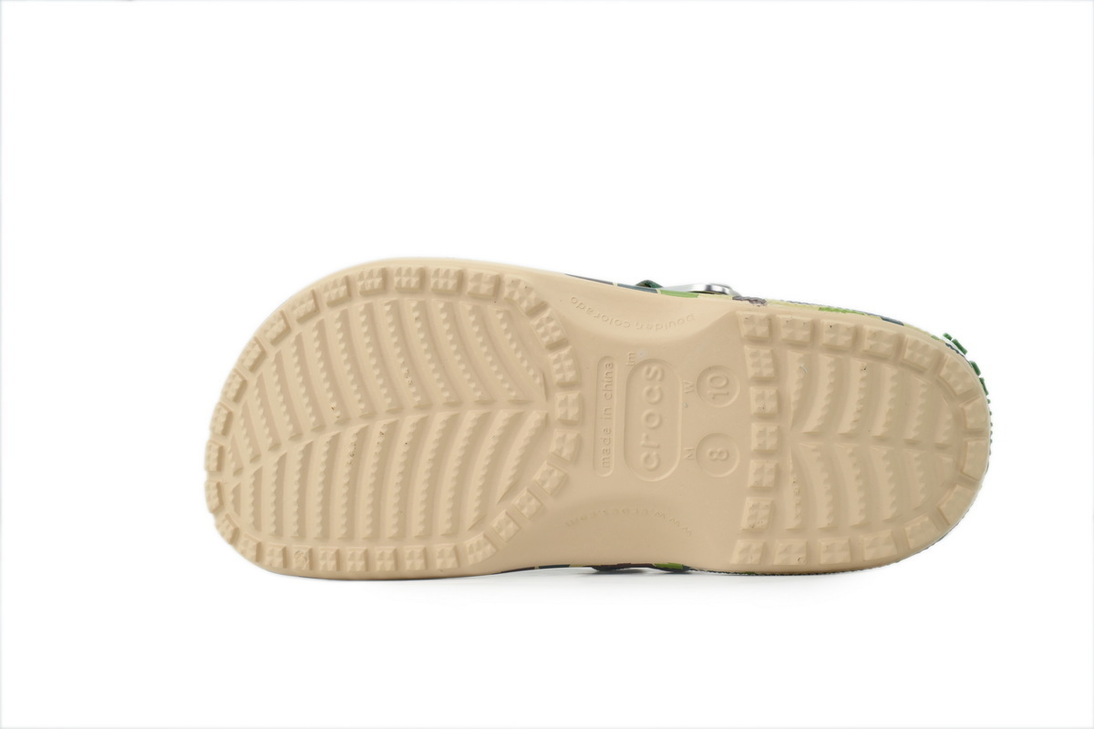 A Bathing Ape BAPE x Crocs Classic Clog ABC Camo Green