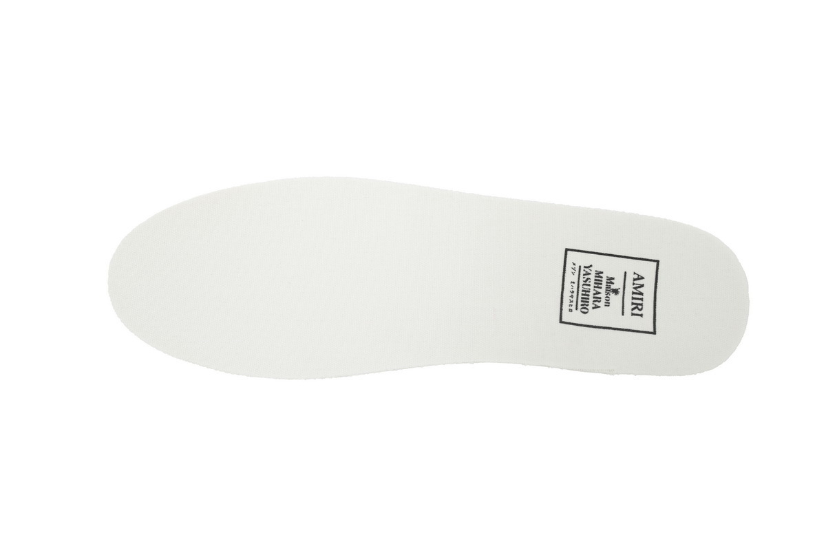 Maison Mihara Yasuhiro x AMIRI Skel-Top Low Off White