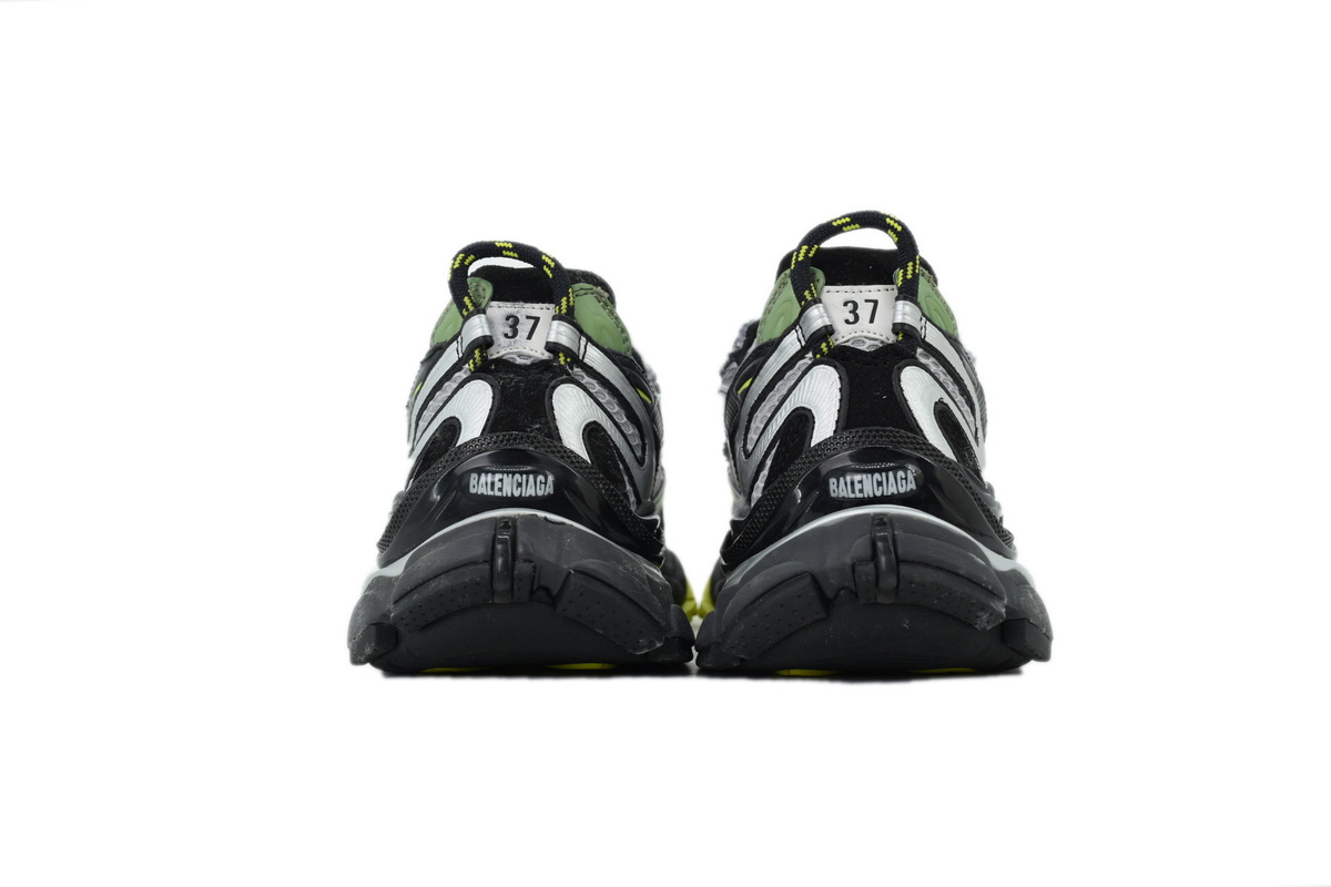 Balenciaga Wms Running Shoes Black Green 779064 W3RXP 2315