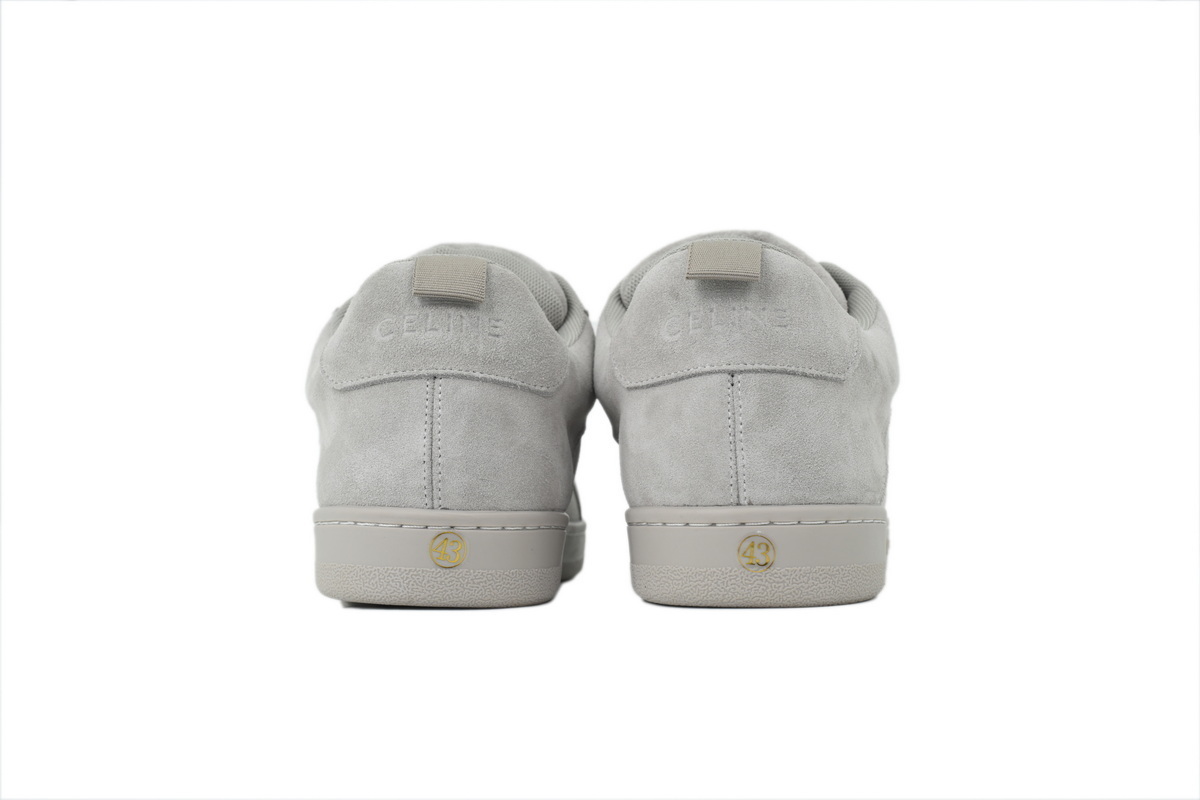 Celine Huntington Suede Sneaker Grey