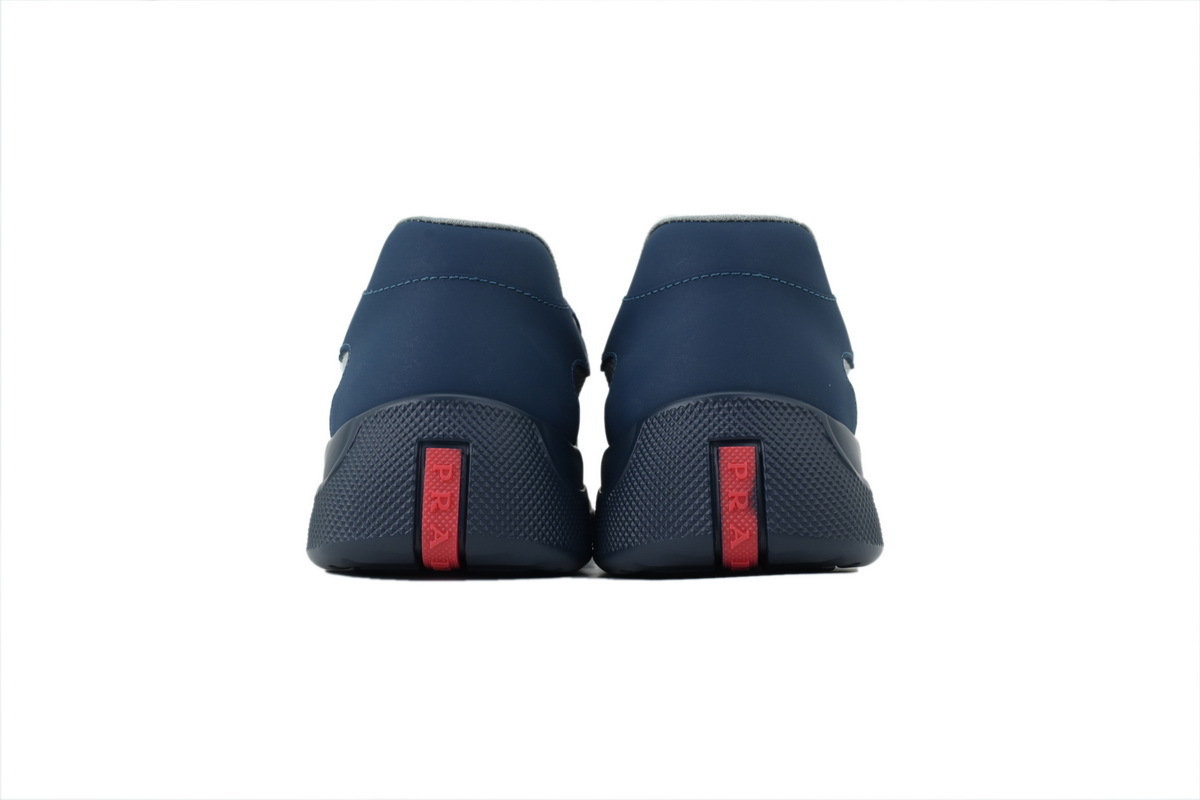 Prada America's Cup Sneakers Carbon Blue