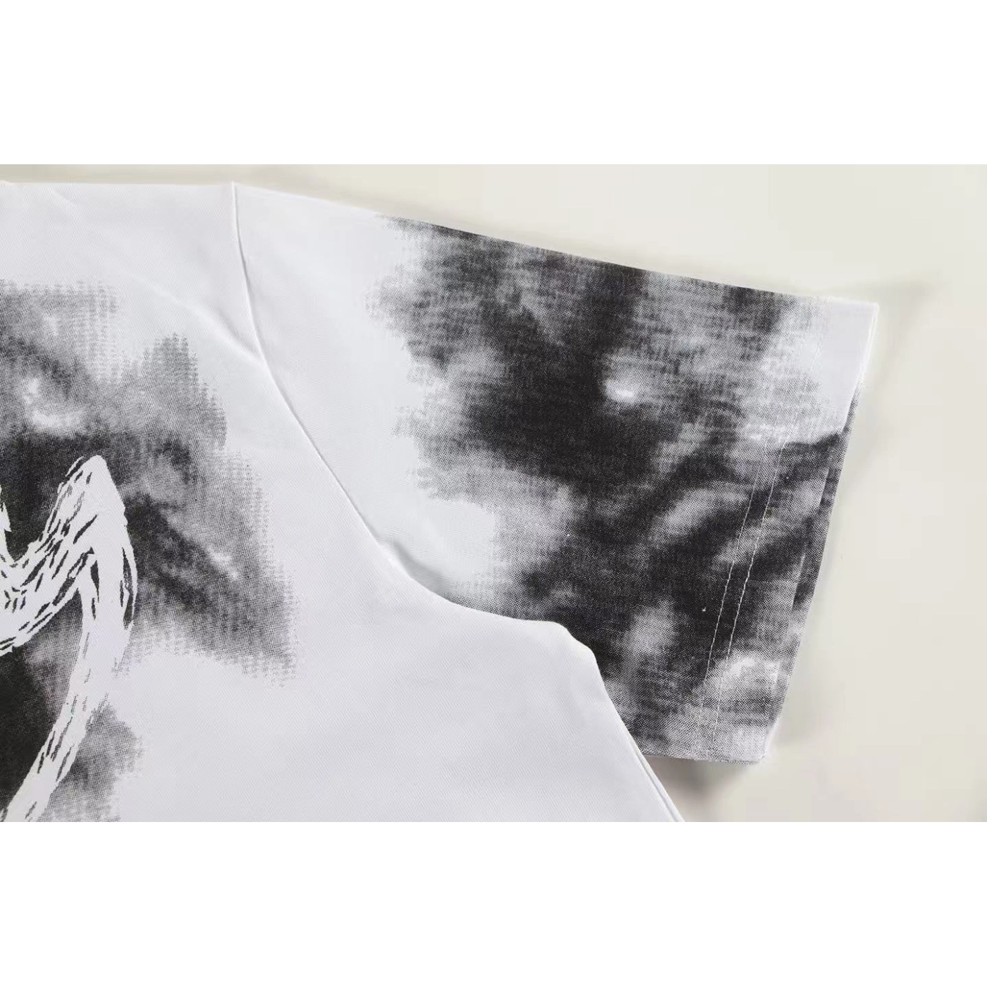 Louis Vuitton T-shirt Z034 Black/White/Gray