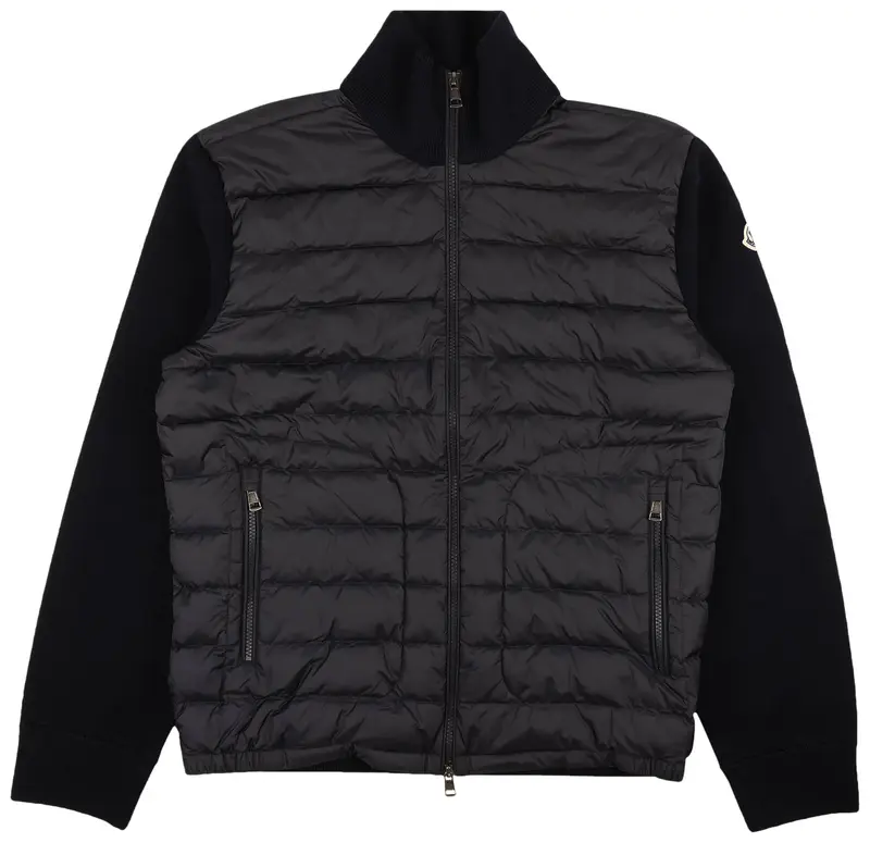Moncler Tricot Down Filled Jacket 'Blue'