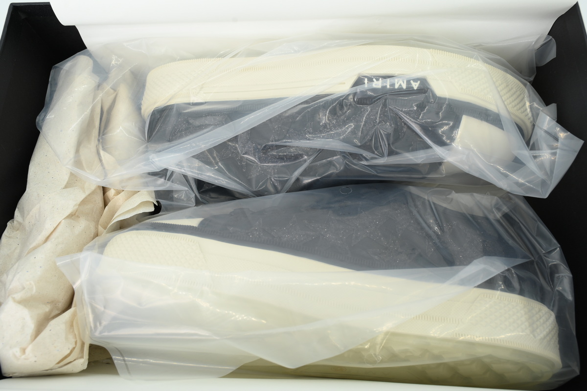 AMIRI Stars Court Diamond Black Glitter