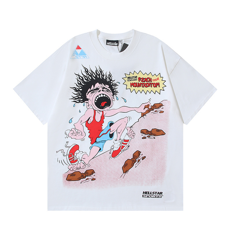 Hellstar Mountain Climber T-Shirt White
