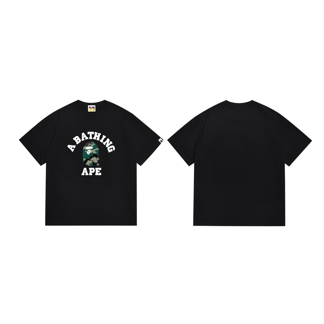 BAPE Woodland Camo College T-Shirt