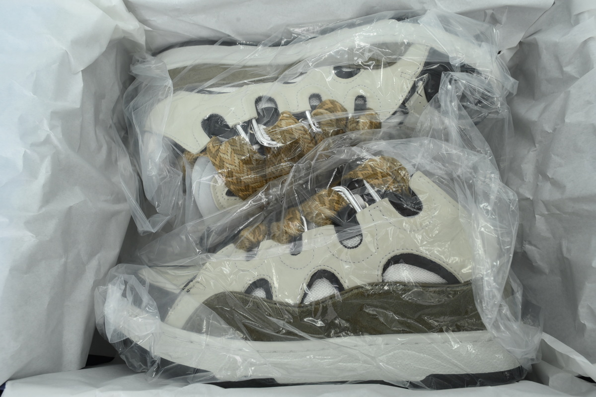 LANVIN Military Green White