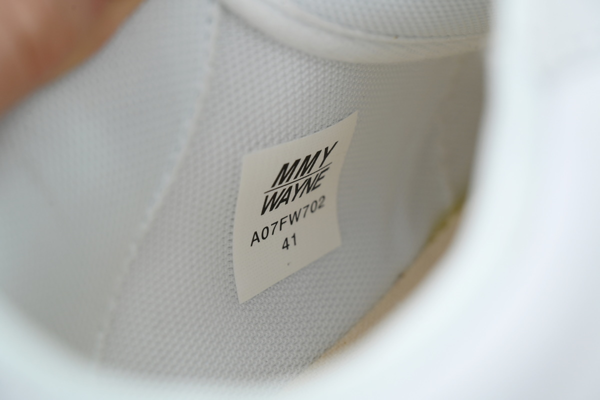 MIHARA YASUHIRO White And White Gray Low NO.744