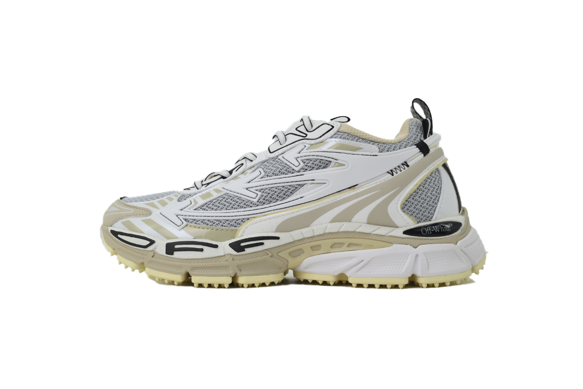 Off-White Wmns Be Right Beige Gray OWIA289S26 FAB000564