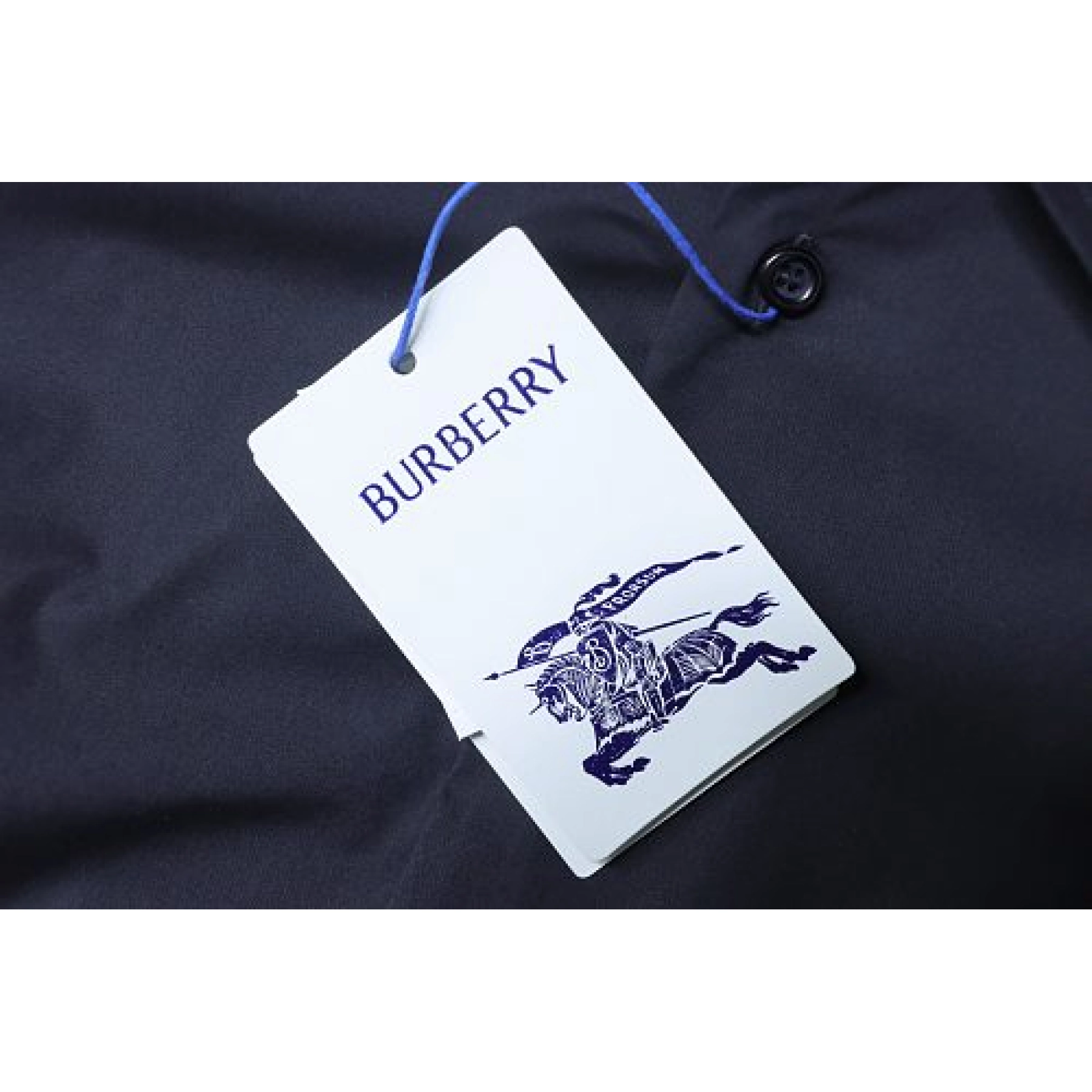 Burberry EKD-Embroidered Cotton Shirt Black