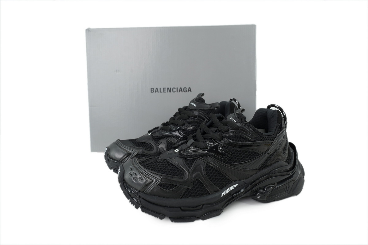 Balenciaga Running Shoes Black 779064 W3RXP 1090