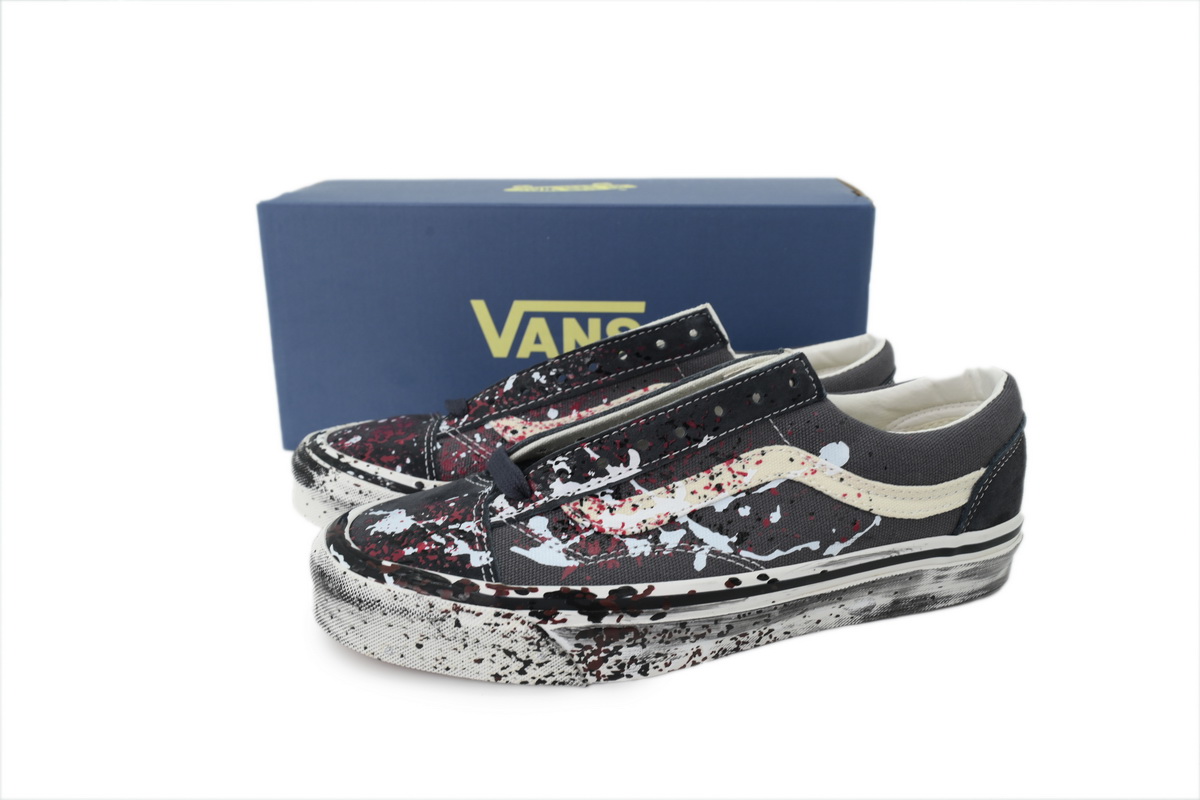 Vans Old Skool 36 Paint Splatter Paint Splatter Charcoal Grey VN000D9RH91