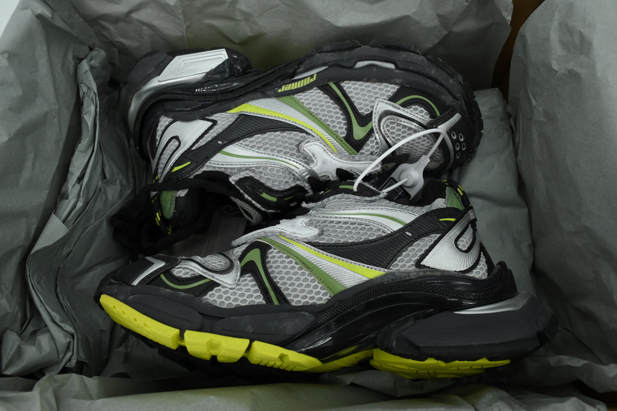 Balenciaga Wms Running Shoes Black Green 779064 W3RXP 2315