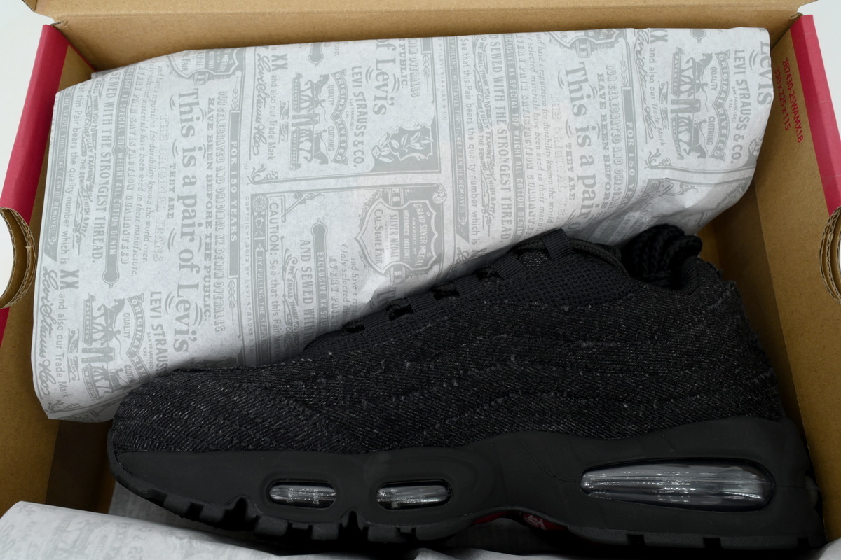 Levi's x Nike Air Max 95 OG Black Anthracite HM4743-001