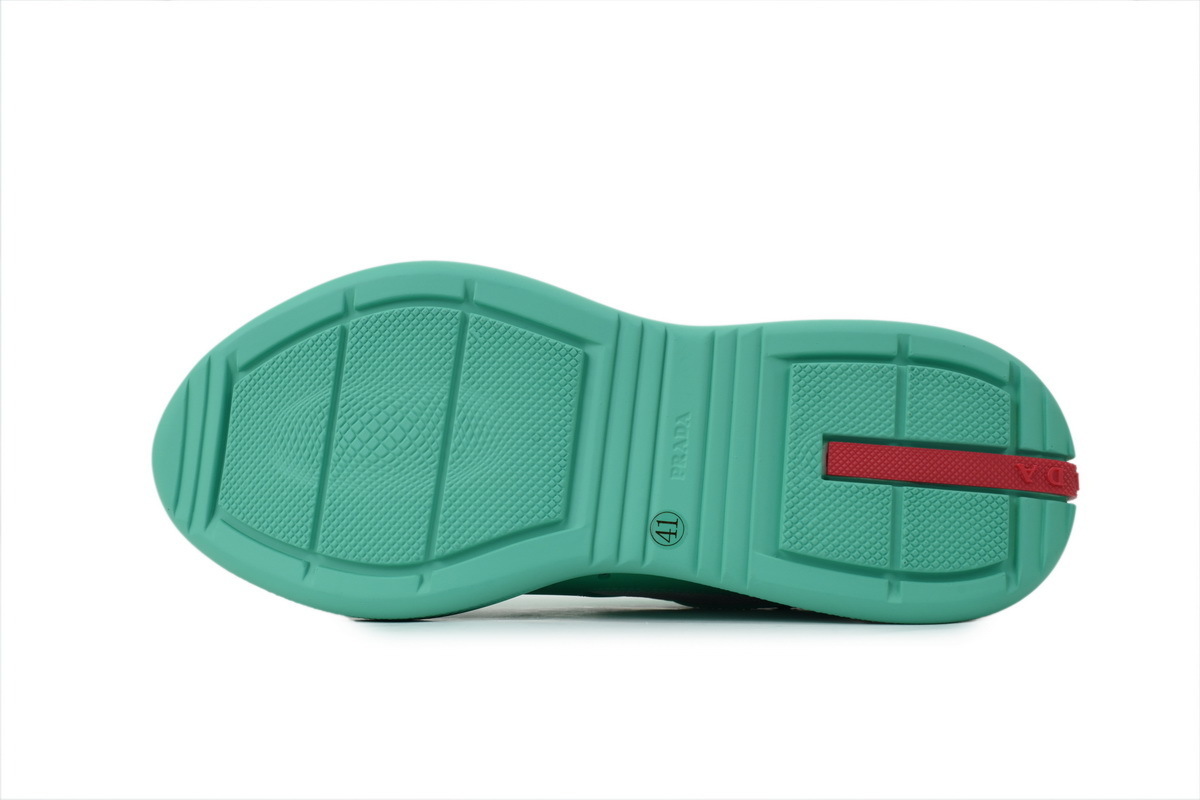 Prada America's Cup Sneakers Green