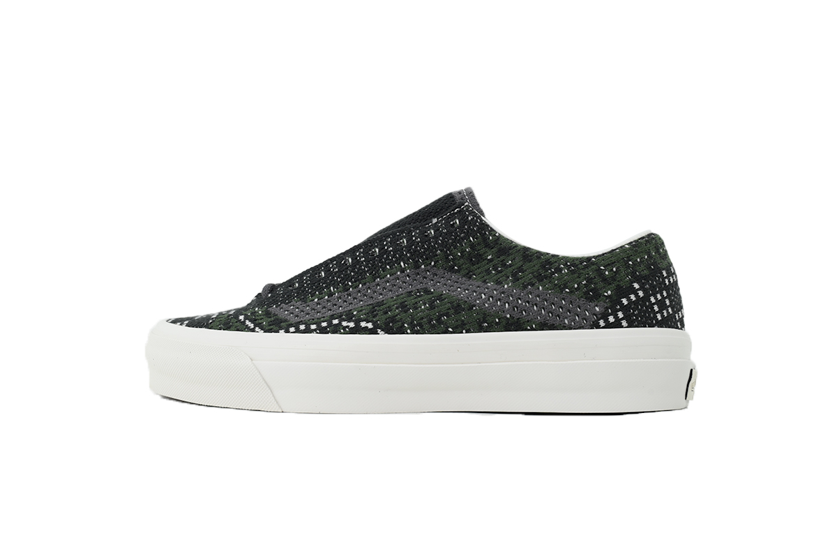 Vans Premium Old Skool Knit Pack Cheetah Dried Kelp Green VN000EFKEMU