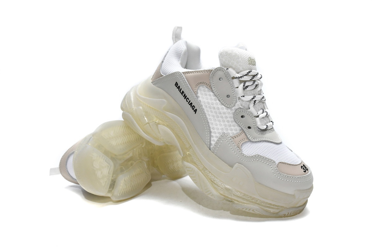 Balenciaga Triple S White 544351 W09E1 9000