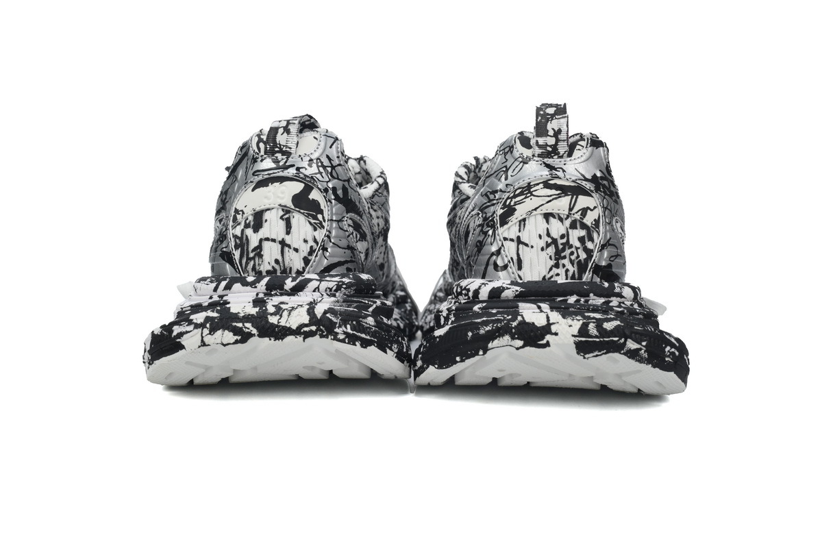 Balenciaga 3XL Sneaker in White Graffiti 734731 W3XDC 0135