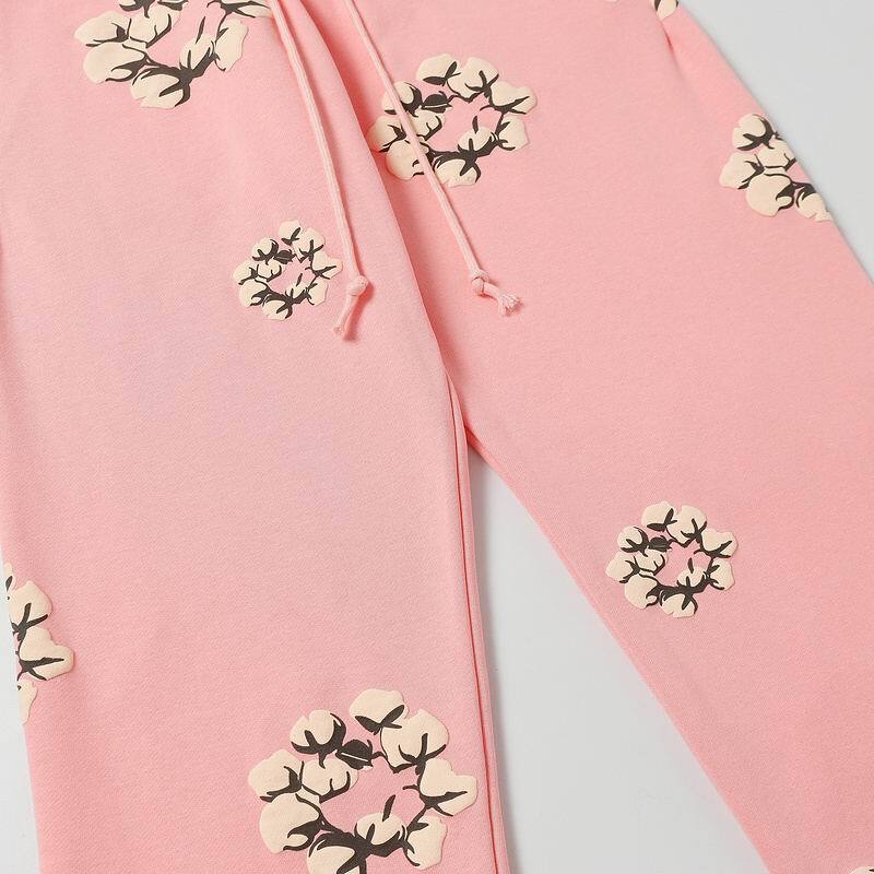 Denim Tears Cactus Tears Wreath Sweatpants Pink