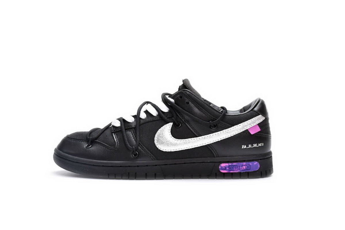 OFF WHITE x Nike Dunk SB Low The 50 NO.50 DM1602-001