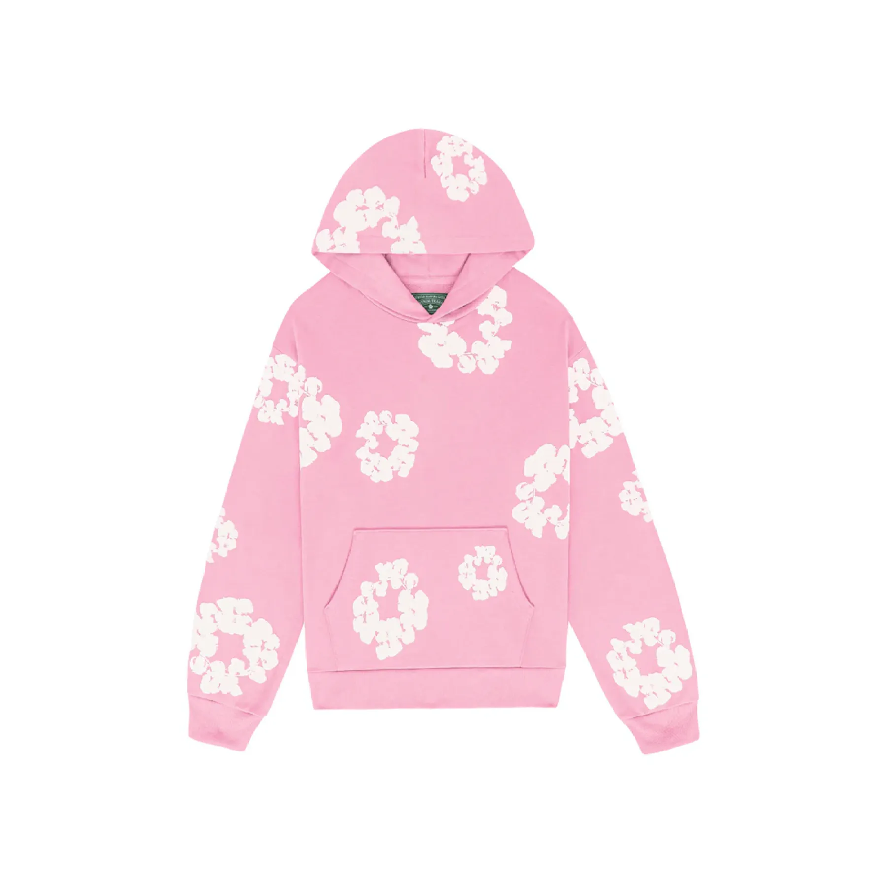 Denim Tears the Cotton Wreath Tracksuit Hoodie Sweatpants Navy Pink Red