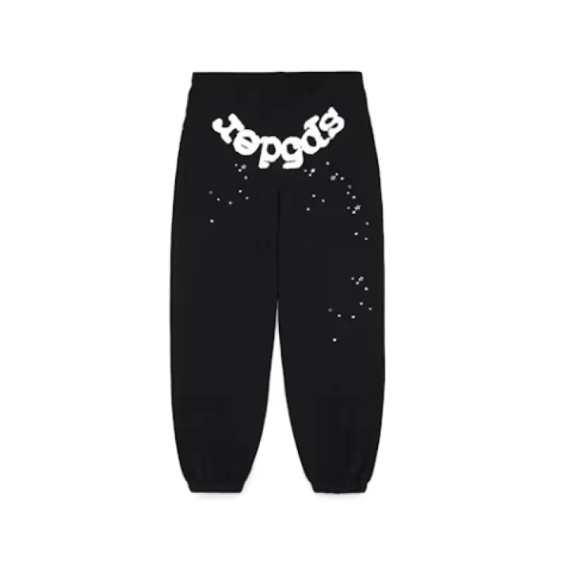 Sp5der OG Web Sweatpant Black