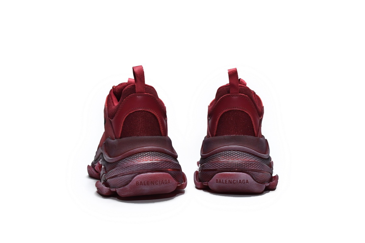 Balenciaga Triple S Red Wine 544351 W06F1 9878
