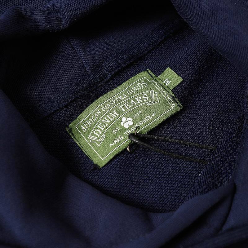 Denim Tears Cactus Tears Wreath Hoodie Navy