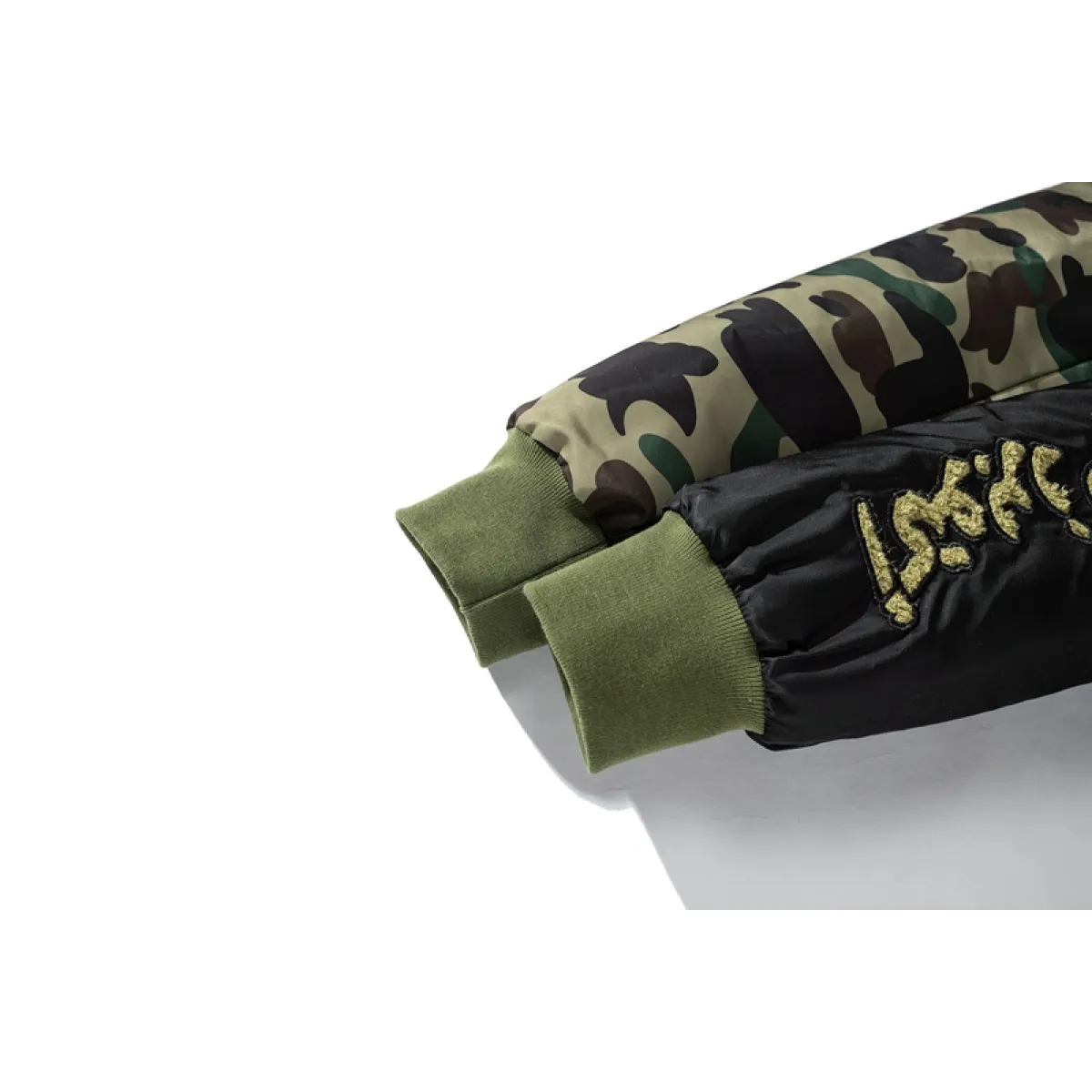 BAPE x OVO Loose Fit MA-1 Jacket Camo
