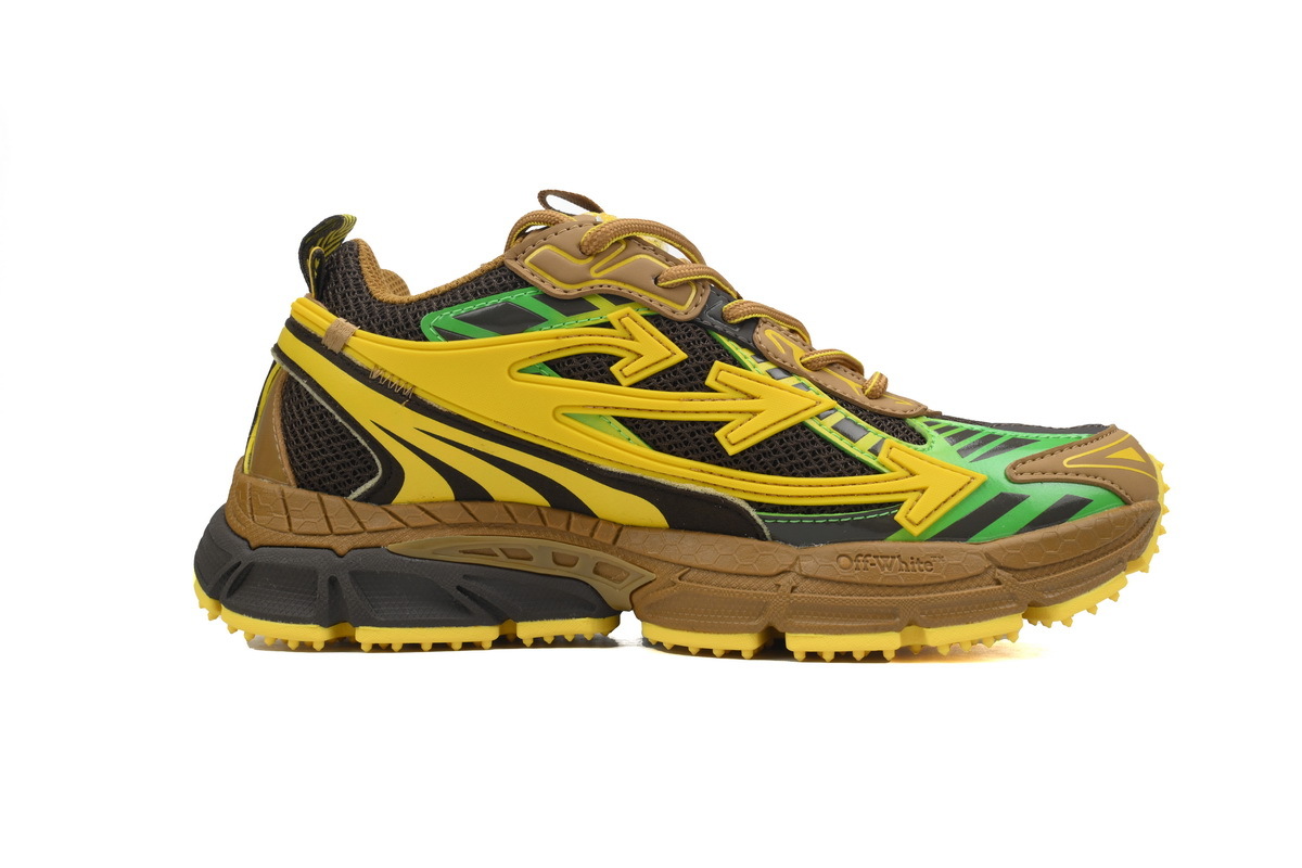 OFF-WHITE Be Right Back Black Yellow