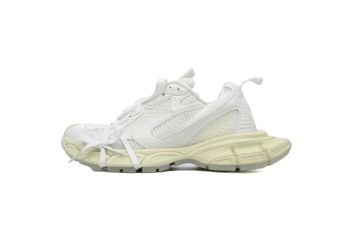 Balenciaga 3XL Chunky Sneakers Men Low-Top White 734734 W3XLG 9001
